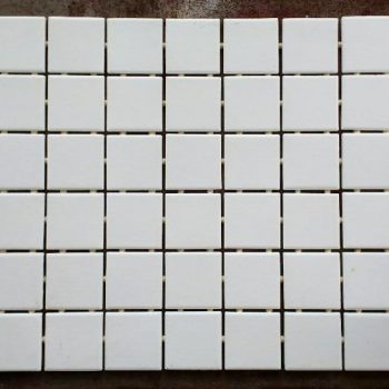 Ice White Square 2" Tiles