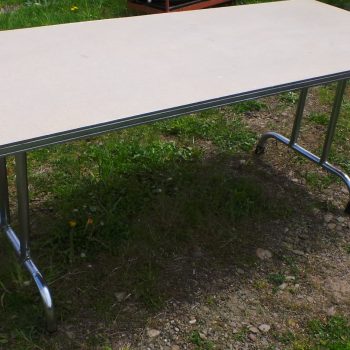 Formica & Chrome Dining Table