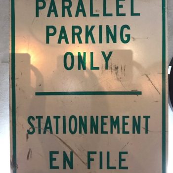Parallel Parking Street Sign