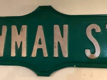 Newman Street Sign