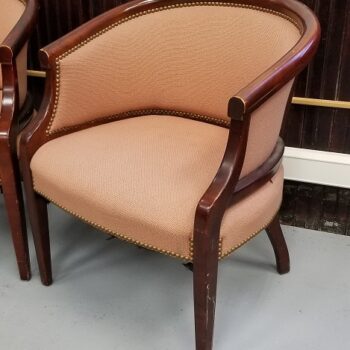 Pair Vintage Tub Chairs