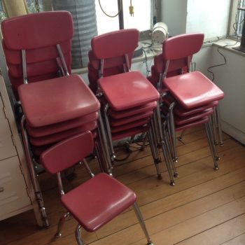 Junior Virco Deep Red Chair (Various Sizes)