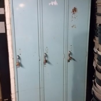 Turquoise Blue Lockers