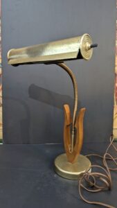Vintage MCM Gooseneck Desk Lamp