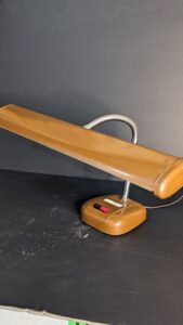 Prop Brown Gooseneck Desk Lamp