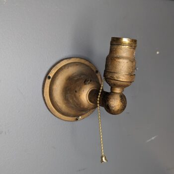1920s Pull-Chain Sconce